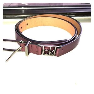 COPY - Calvin Klein Maroon Belt